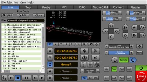 cnc machine software linux|linux cnc download.